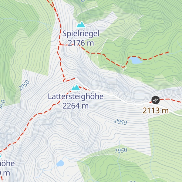 Map of Schutzhütte Lattersteighöhe