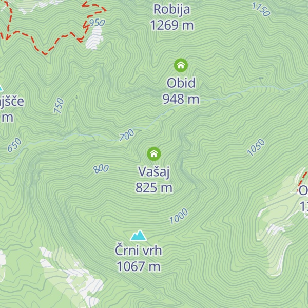 Map of Vašaj