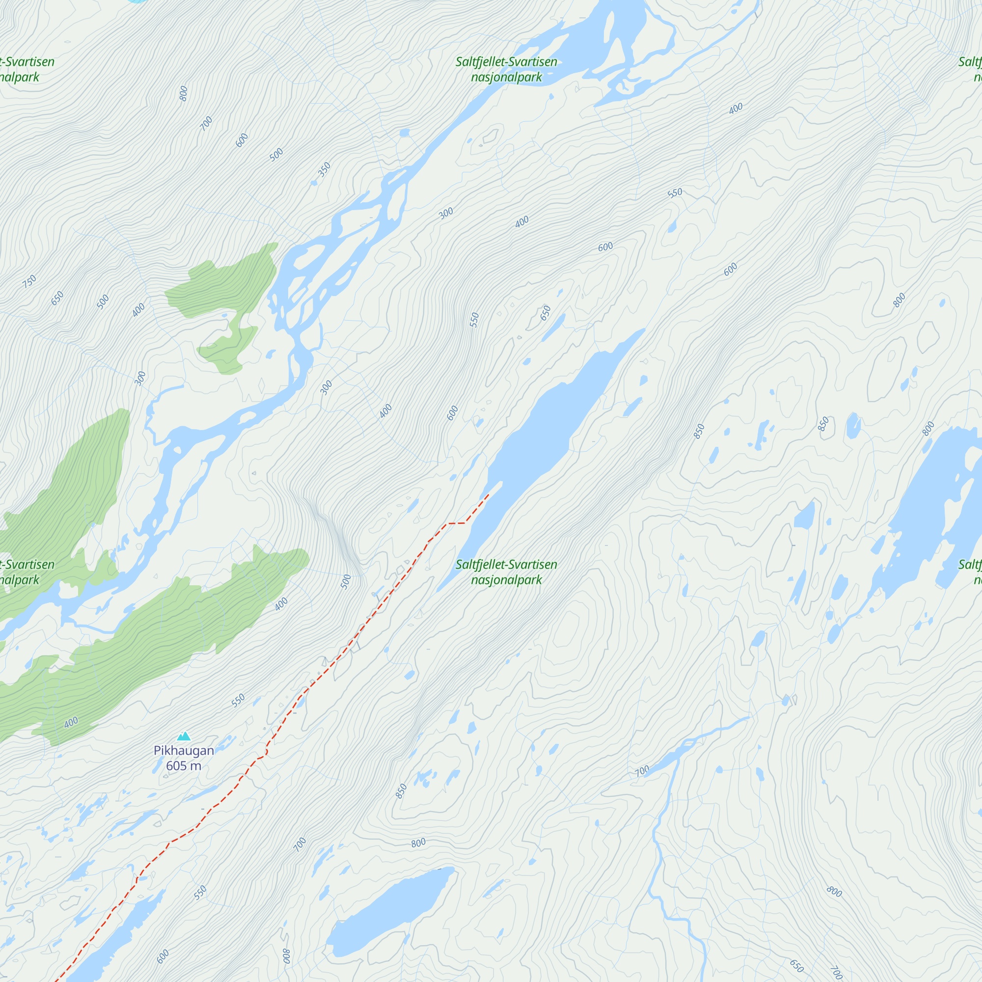 Pikhåghytta map