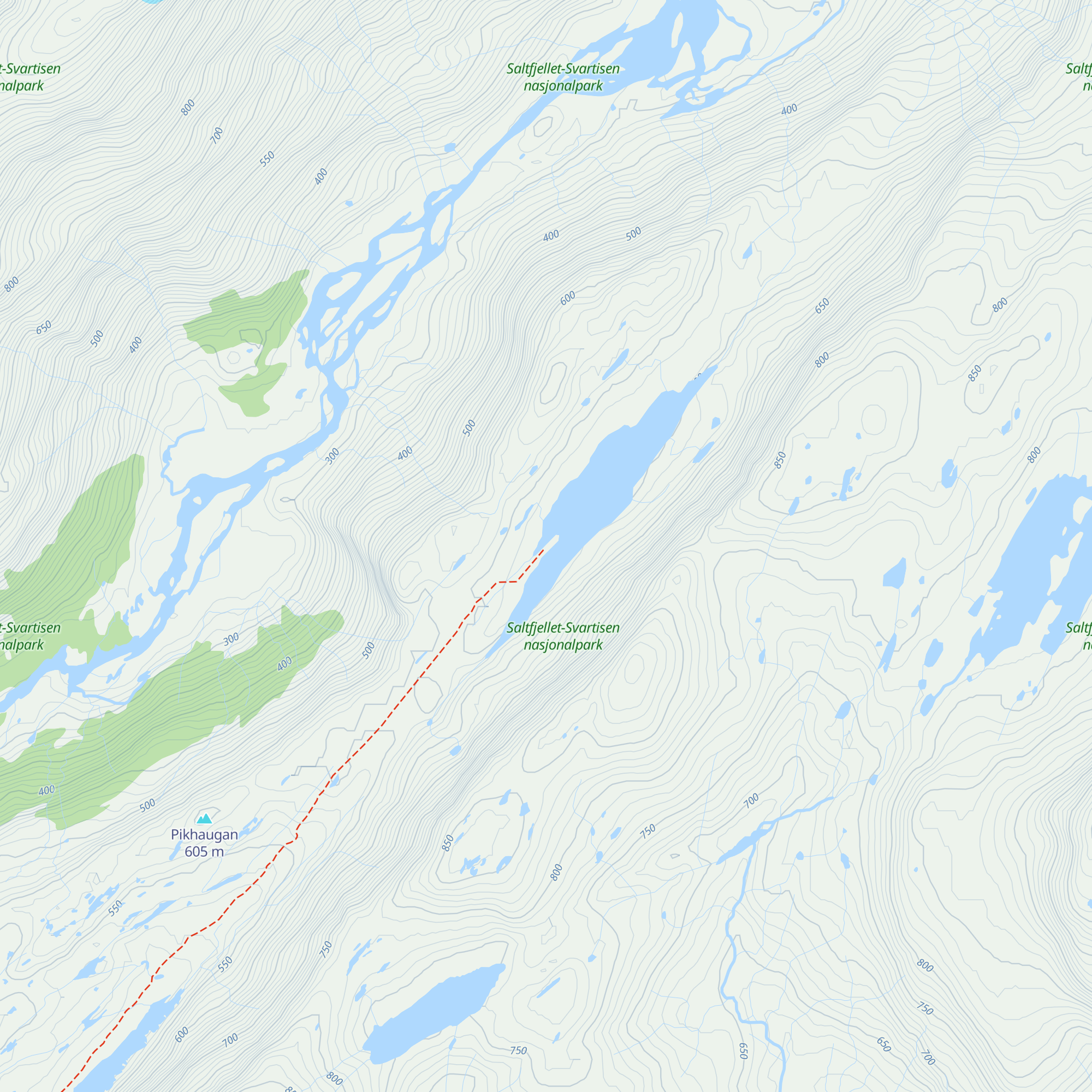 Pikhåghytta map