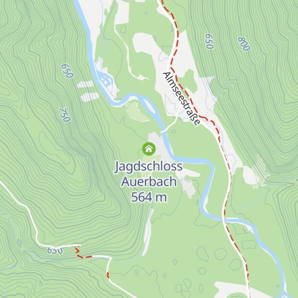 Map of Jagdschloss Auerbach