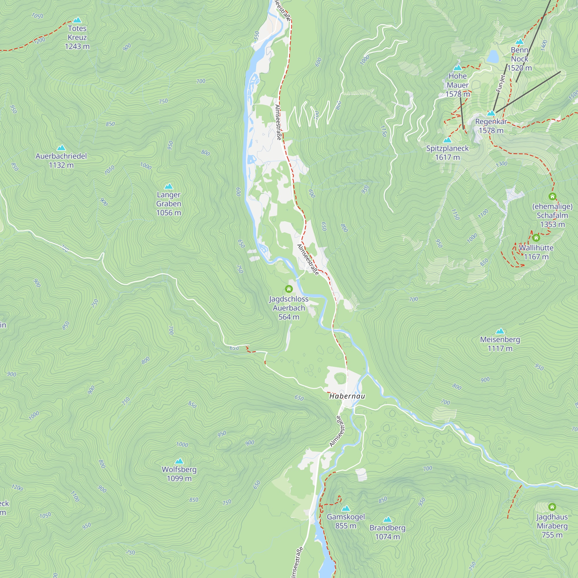 Jagdschloss Auerbach map