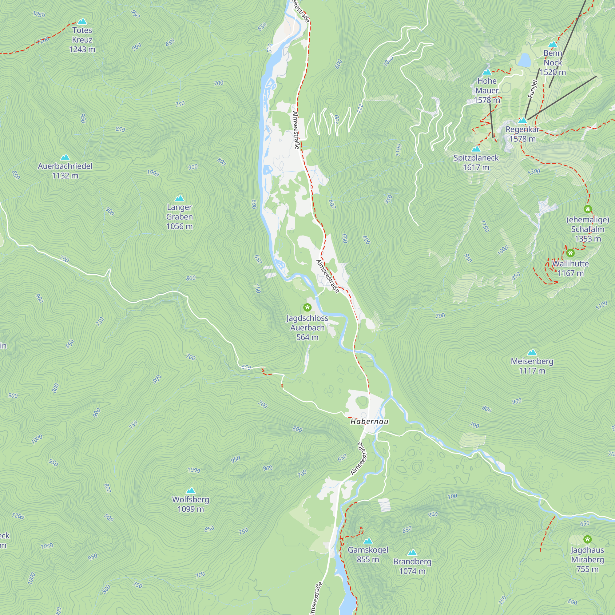 Jagdschloss Auerbach map