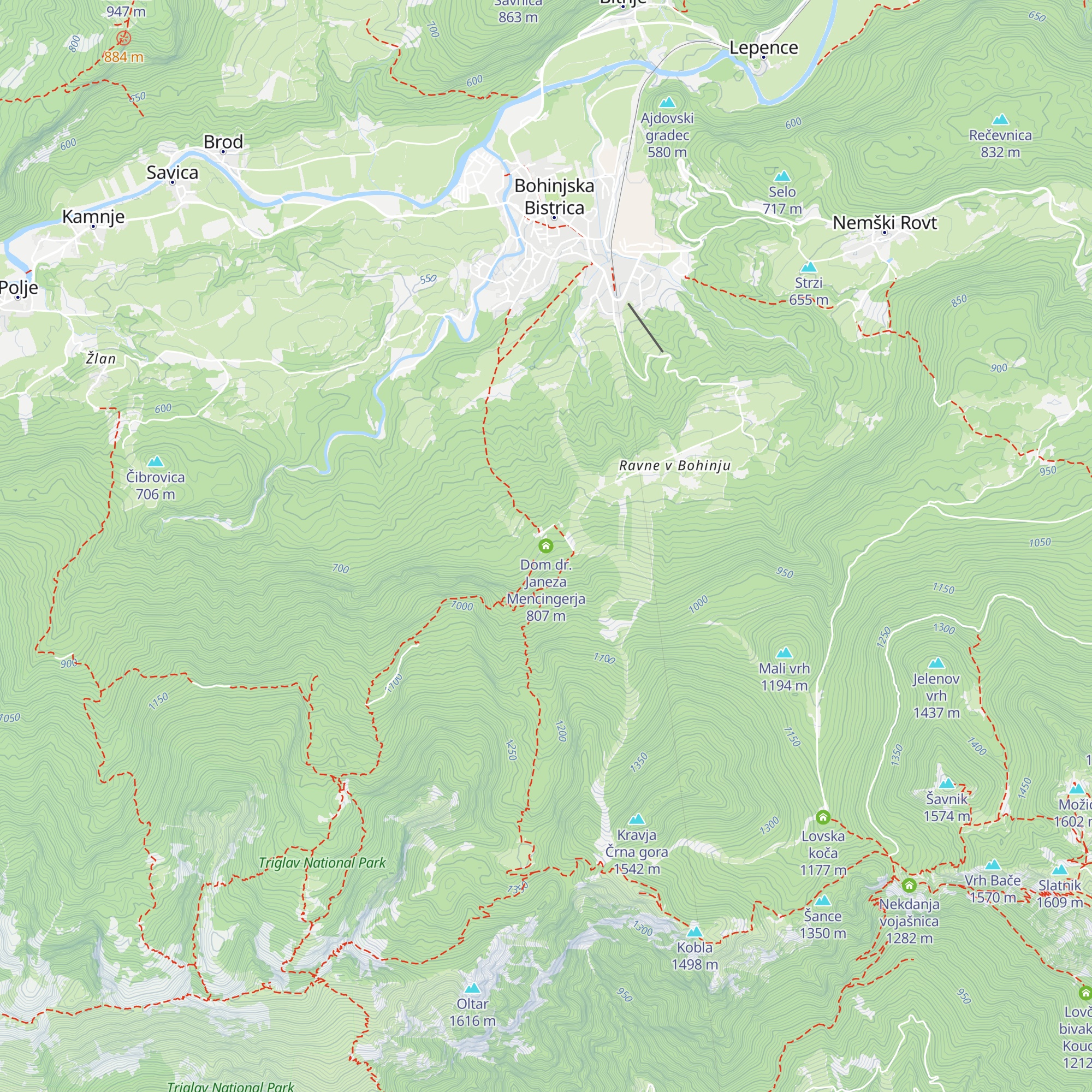 Dom dr. Janeza Mencingerja map