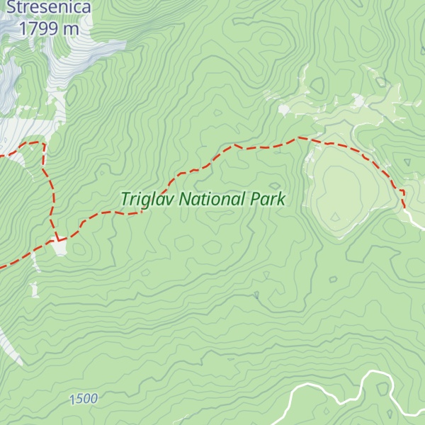 Map of Črteš