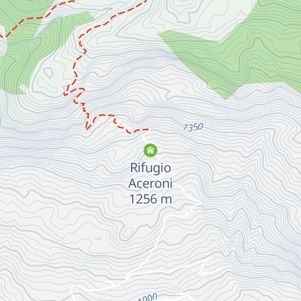 Map of Rifugio Aceroni