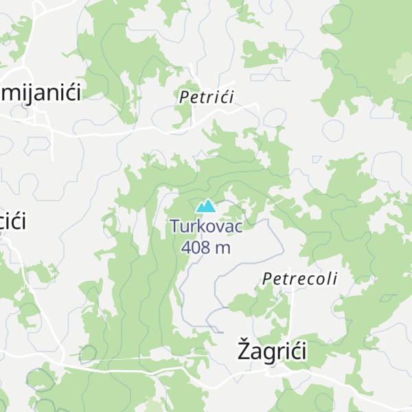 Map of Turkovac