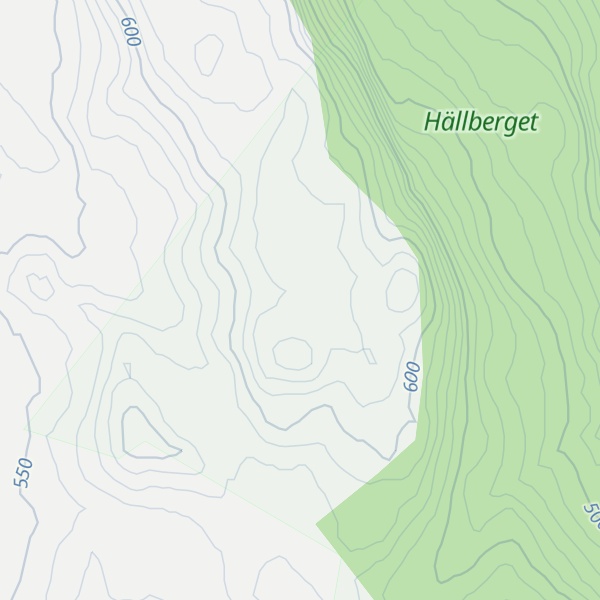 Map of Hällberget