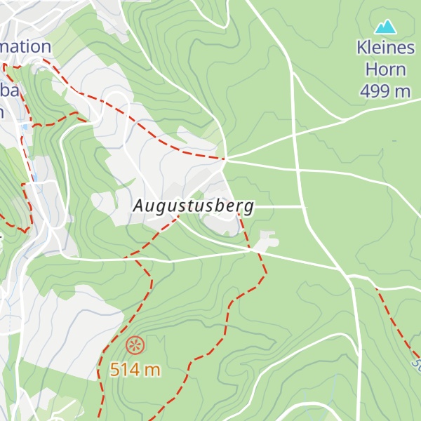 Map of Augustusberg