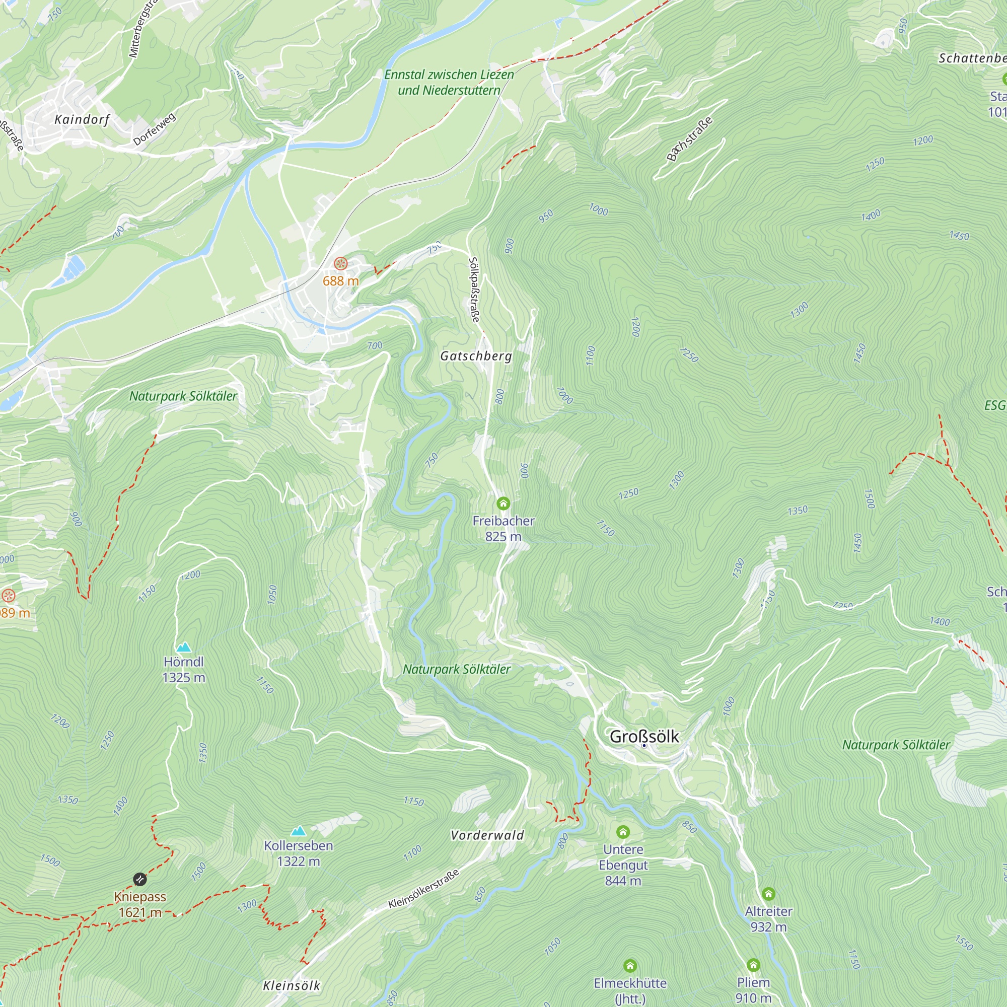 Freibacher map