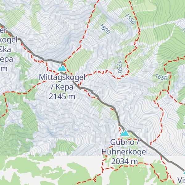Map of Dovška Mala Kepa
