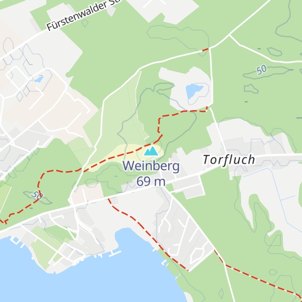 Map of Weinberg