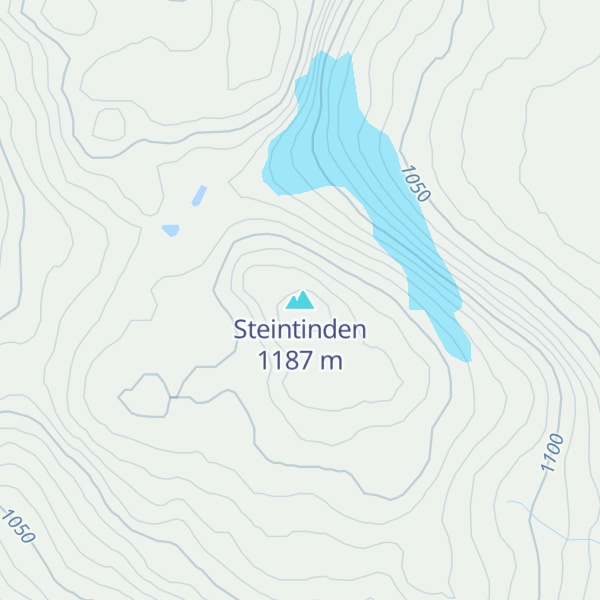 Map of Steintinden