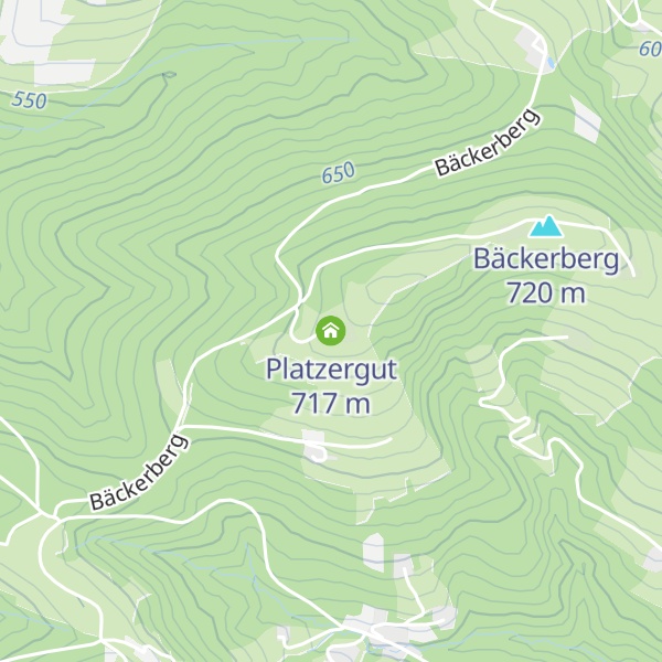 Map of Platzergut