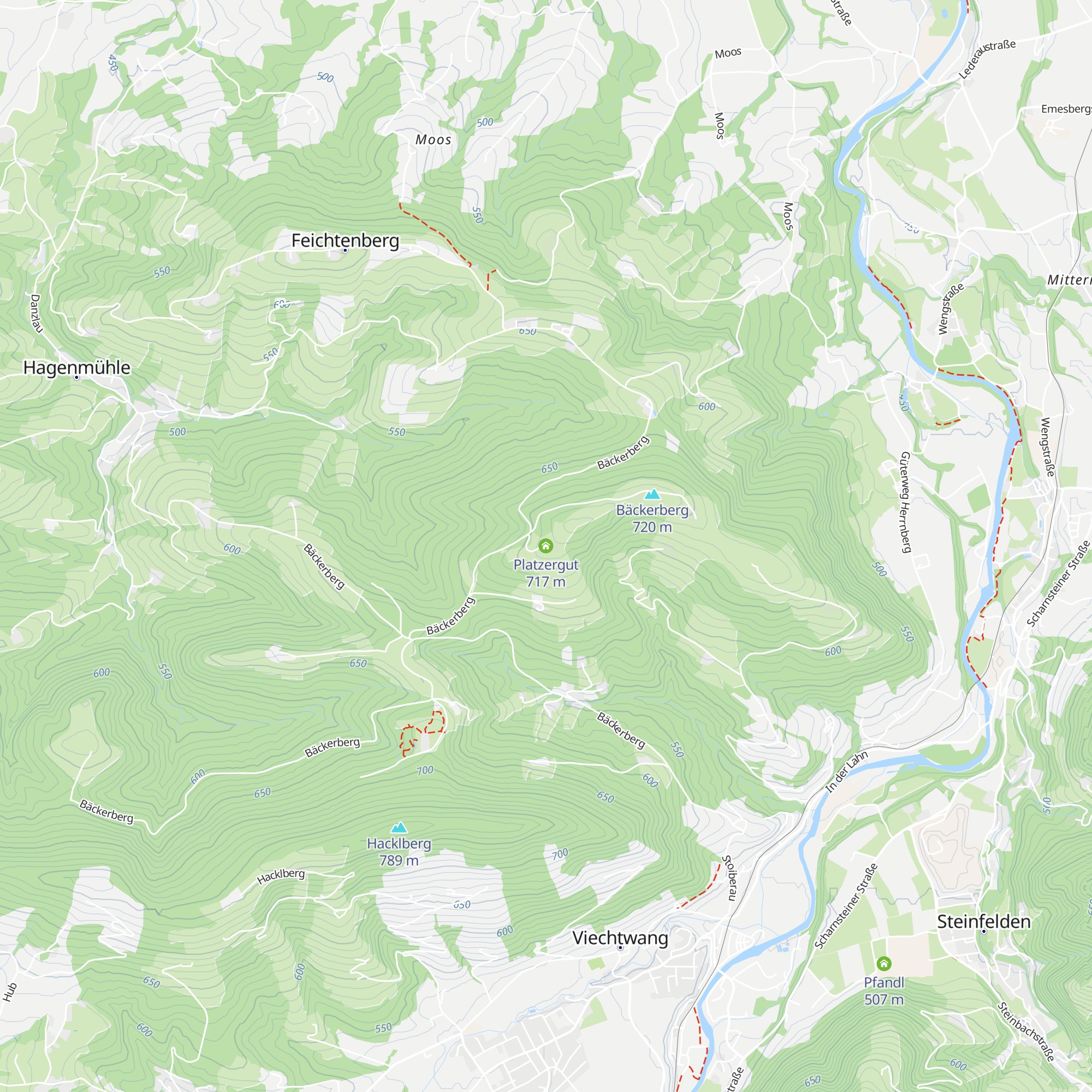 Platzergut map