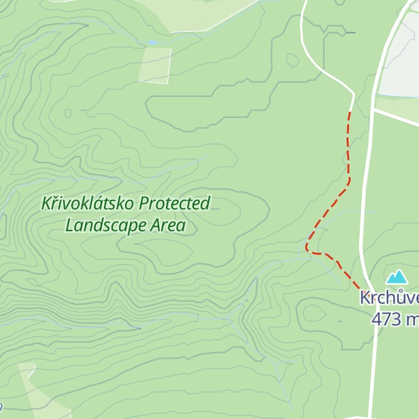 Map of Pytlácký vrch [Běleč]