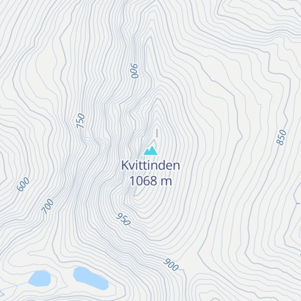 Map of Kvittinden