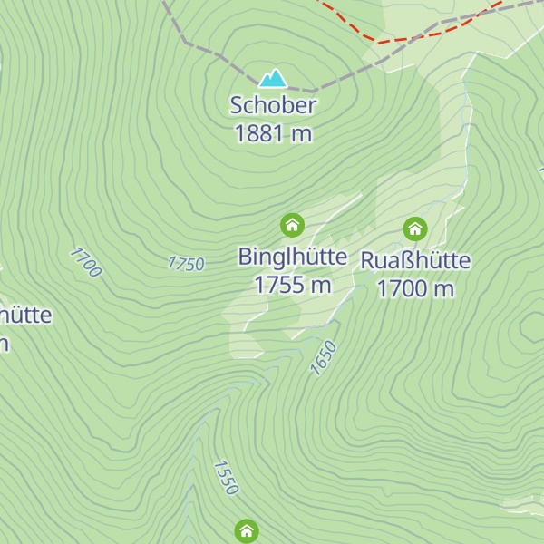Map of Hiasnhütte
