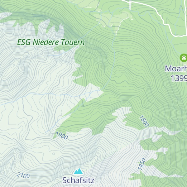 Map of Hintere Gartlerhütte