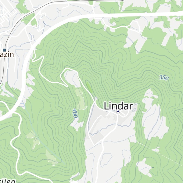 Map of Sv. Martin