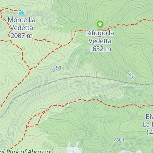 Map of Monte Miele