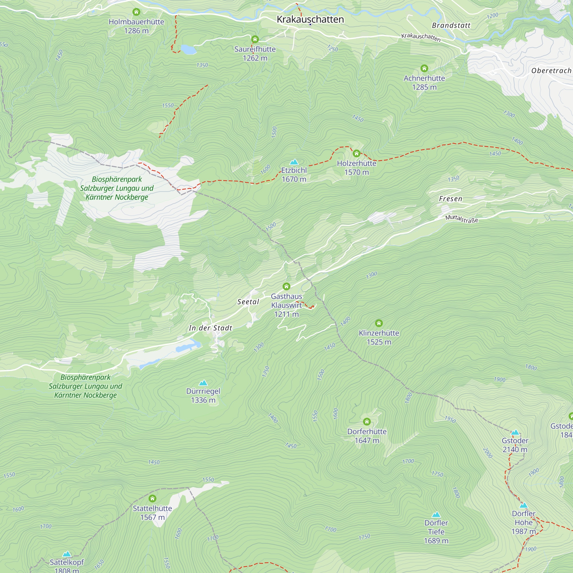 Gasthaus Klauswirt map