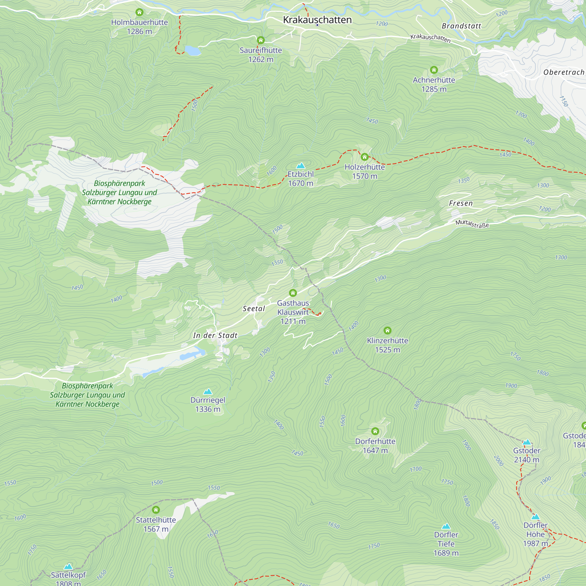 Gasthaus Klauswirt map