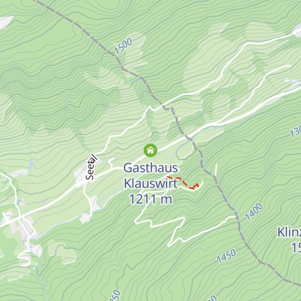 Map of Gasthaus Klauswirt