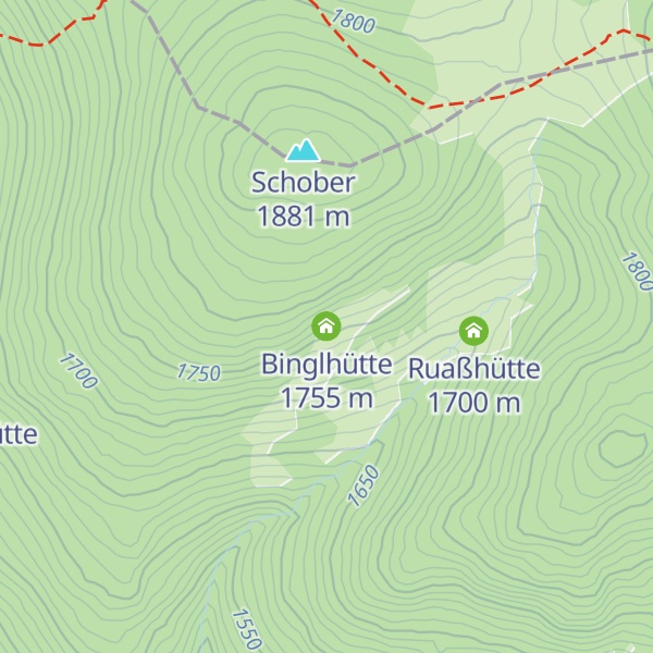 Map of Binglhütte