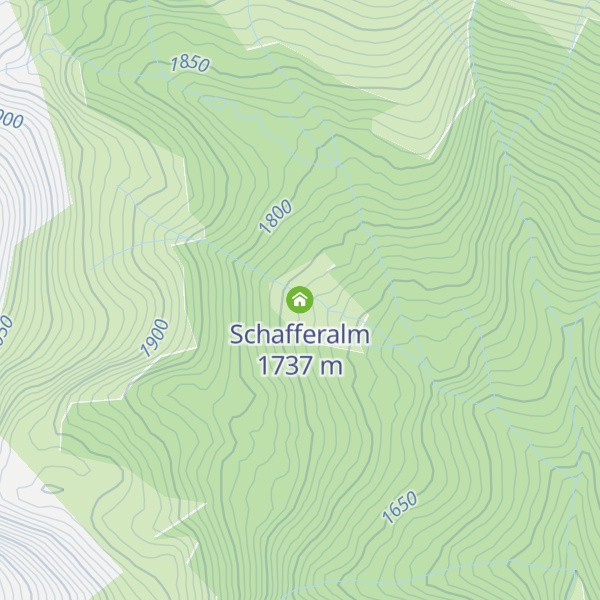 Map of Schafferalm
