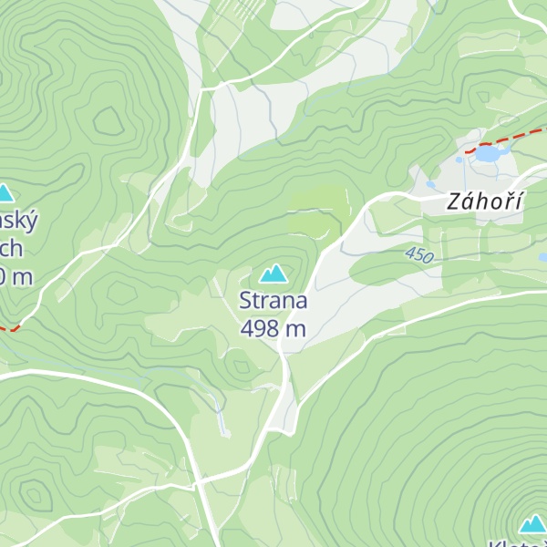 Map of Strana