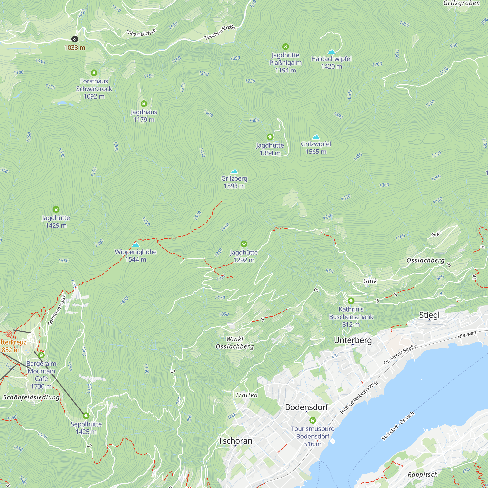 Jagdhütte map