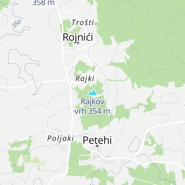 Map of Rajkov vrh