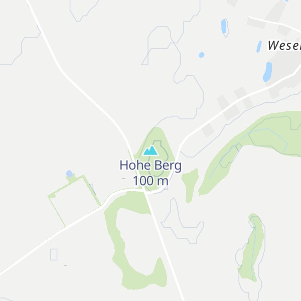 Map of Hohe Berg