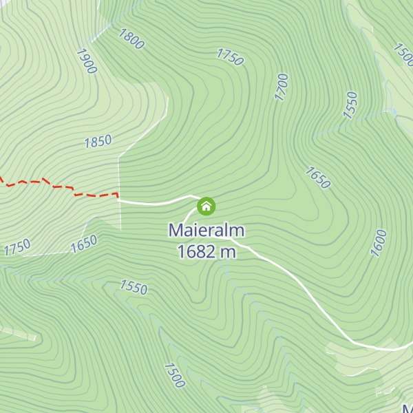 Map of Maieralm