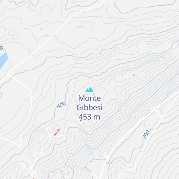 Map of Monte Gibbesi