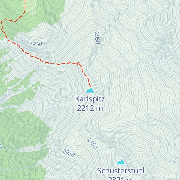 Map of Karlspitz