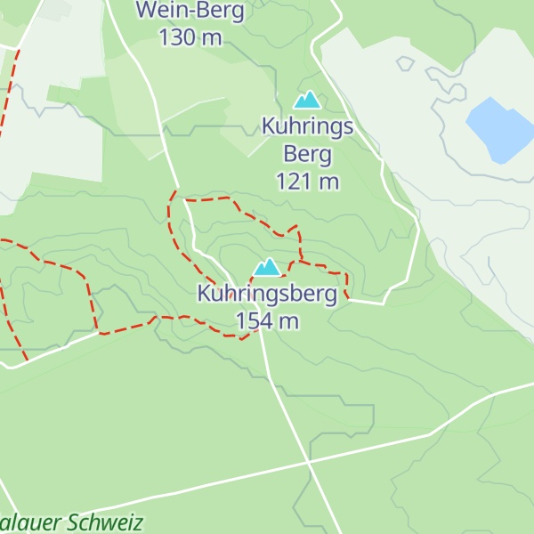 Map of Kuhringsberg