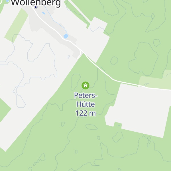 Map of Peters-Hütte