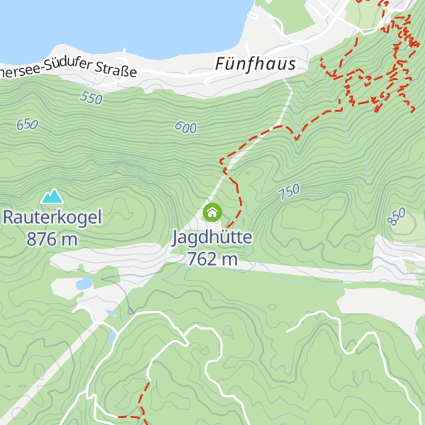 Map of Jagdhütte