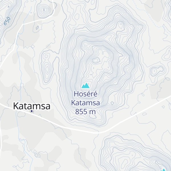 Map of Hoséré Katamsa