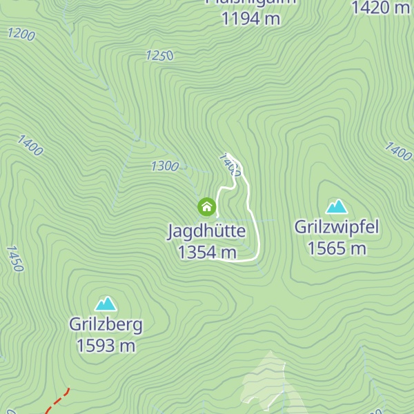 Map of Jagdhütte