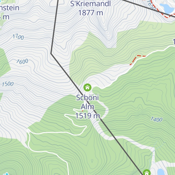 Map of Schöni Alm