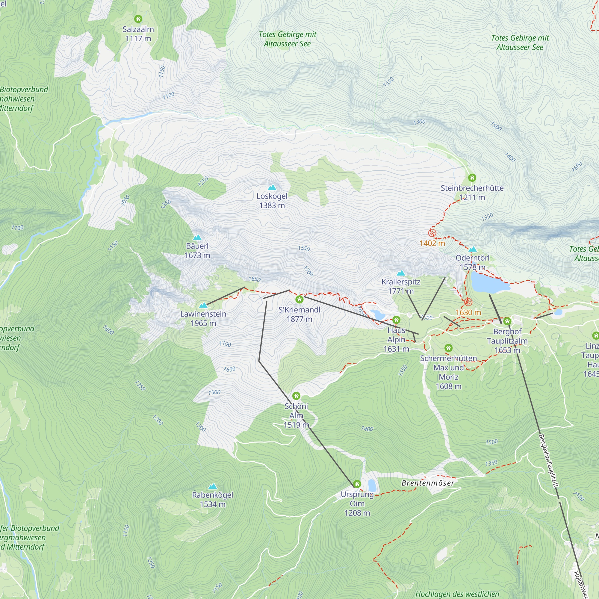 S'Kriemandl map