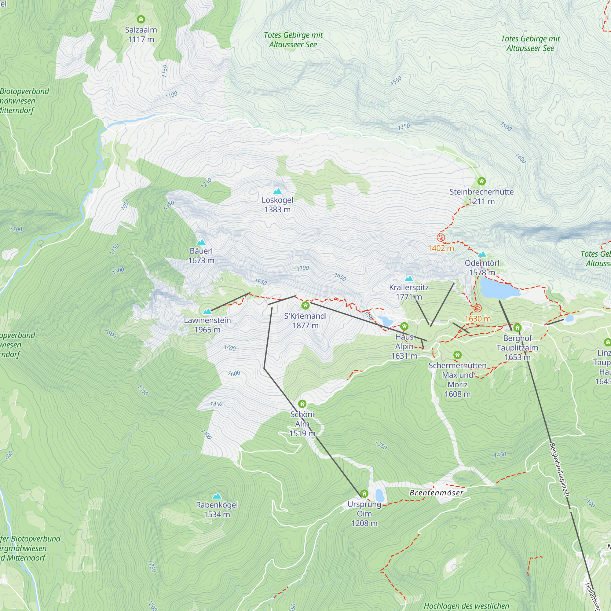 S'Kriemandl map