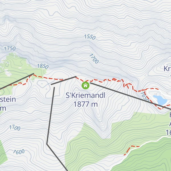 Map of S'Kriemandl