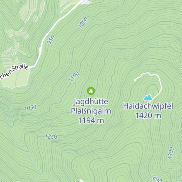 Map of Jagdhütte Plaßnigalm
