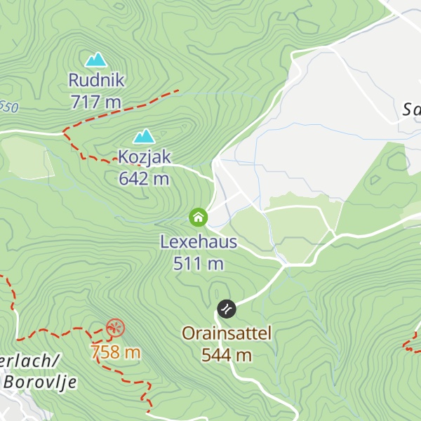 Map of Werkzeugschuppen