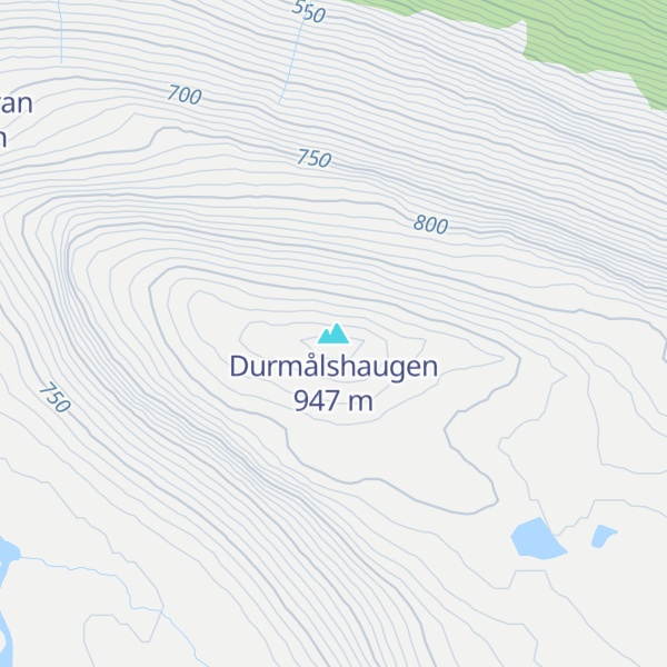 Map of Durmålshaugen
