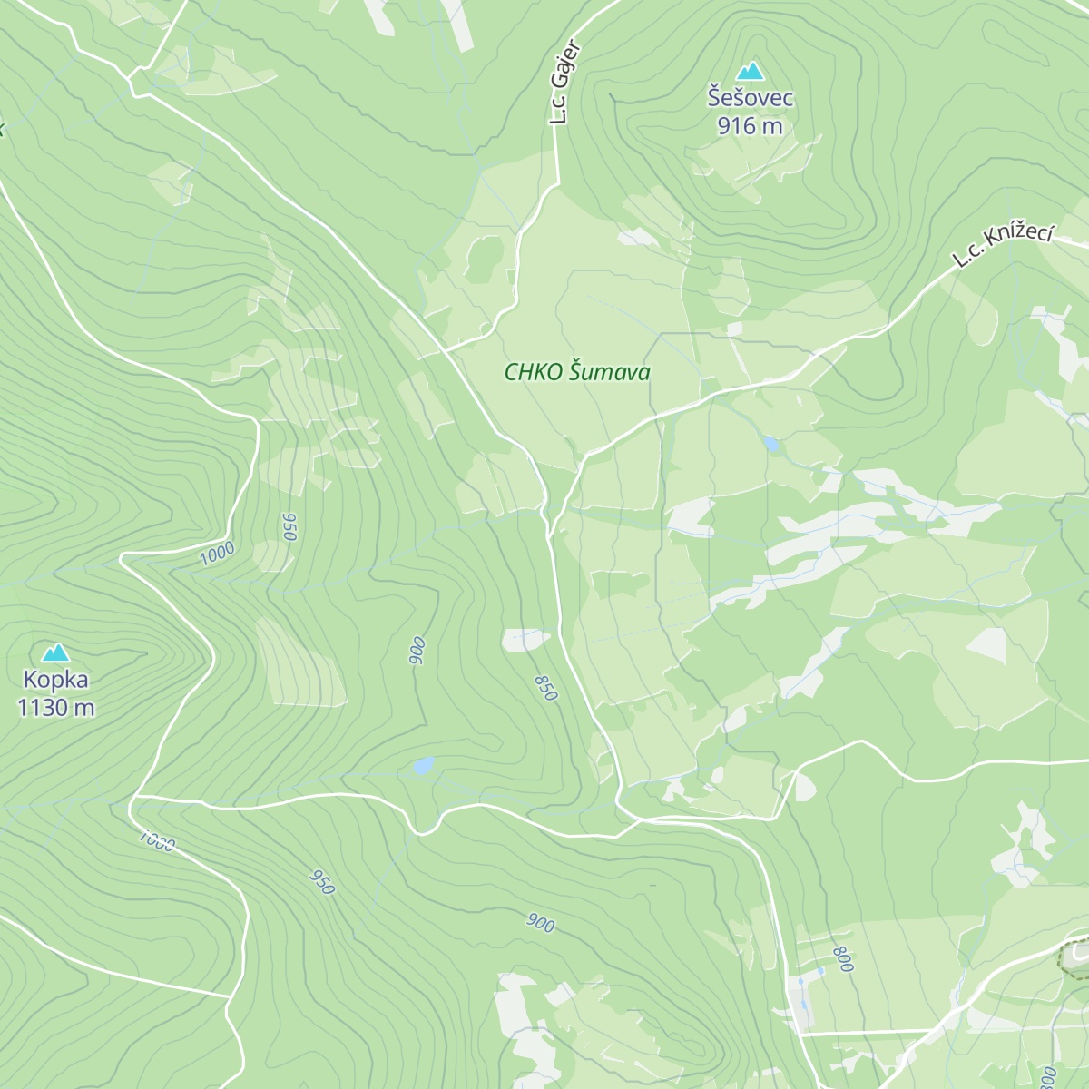 Huťský Dvůr map